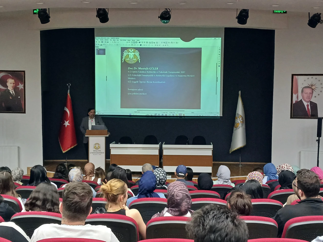 Müdürlüğümüz tarafından Taşkent Meslek Yüksekokulu öğrencilerine ''İletişim ve Ruh Sağlığı Sosyal İlişkilerin Psikolojik Etkileri'' Semineri düzenlenmiştir